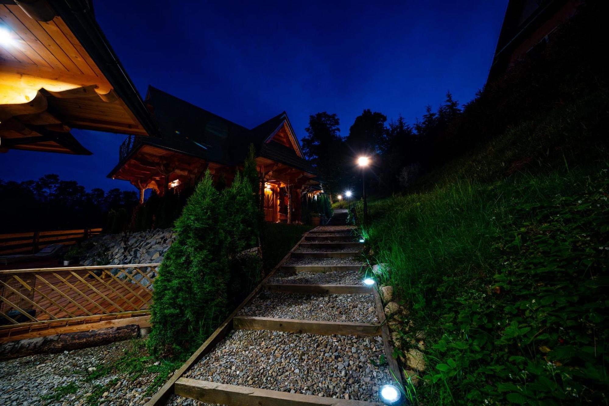 Goralska Chatka 3 Highland Cottage - Jacuzzi, Sauna, Split Ac, Private Parking, Mountains View Zakopane Eksteriør bilde