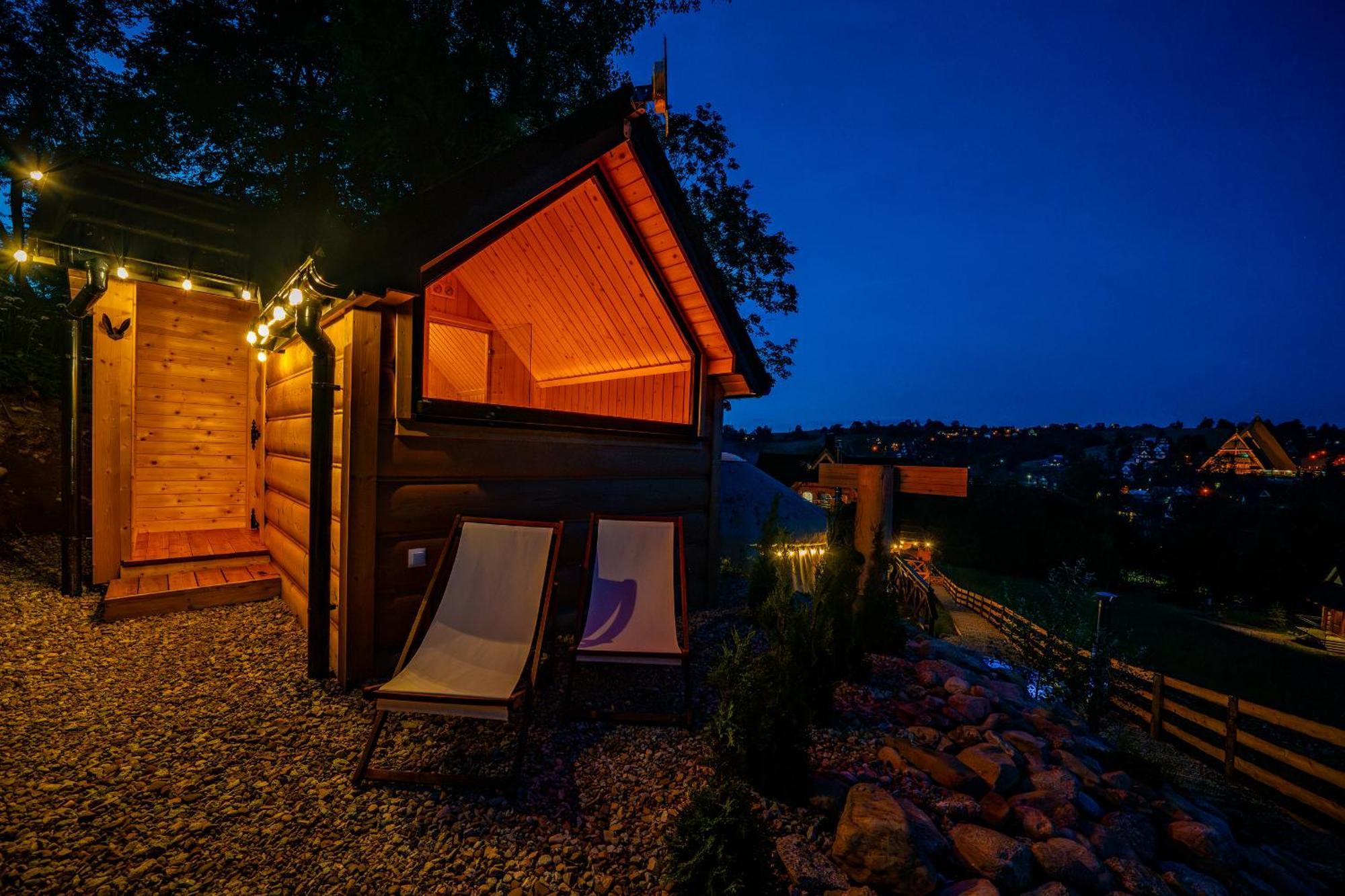 Goralska Chatka 3 Highland Cottage - Jacuzzi, Sauna, Split Ac, Private Parking, Mountains View Zakopane Eksteriør bilde