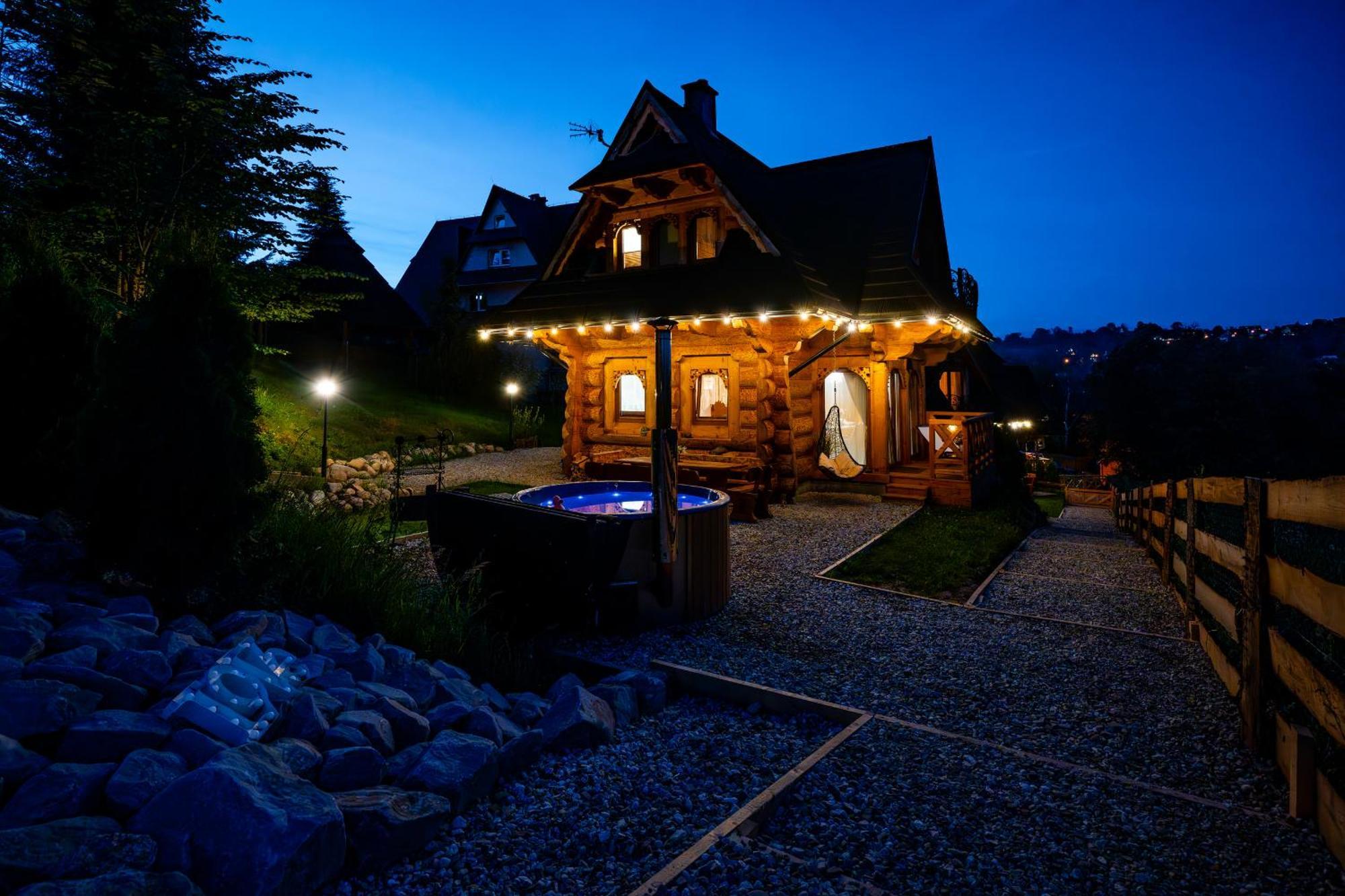 Goralska Chatka 3 Highland Cottage - Jacuzzi, Sauna, Split Ac, Private Parking, Mountains View Zakopane Eksteriør bilde