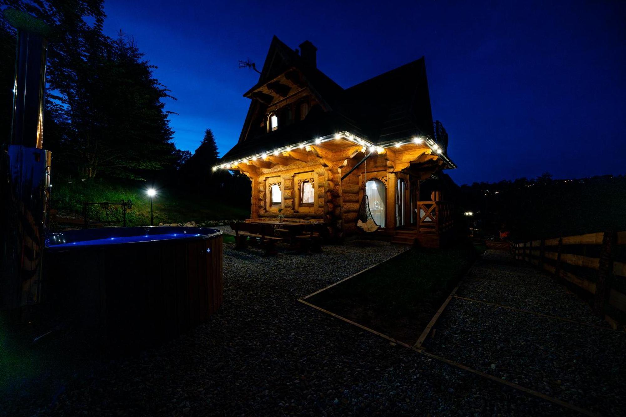 Goralska Chatka 3 Highland Cottage - Jacuzzi, Sauna, Split Ac, Private Parking, Mountains View Zakopane Eksteriør bilde