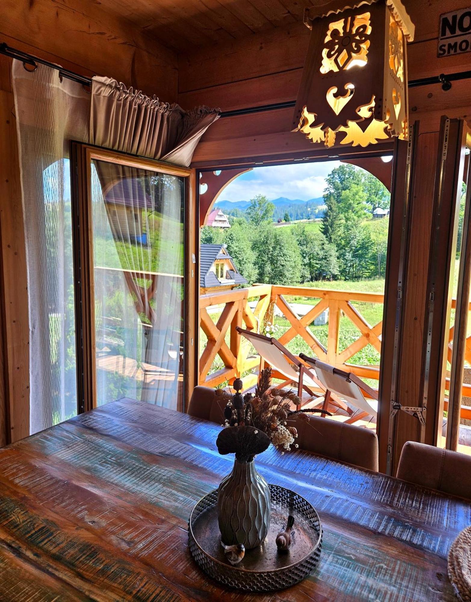 Goralska Chatka 3 Highland Cottage - Jacuzzi, Sauna, Split Ac, Private Parking, Mountains View Zakopane Eksteriør bilde