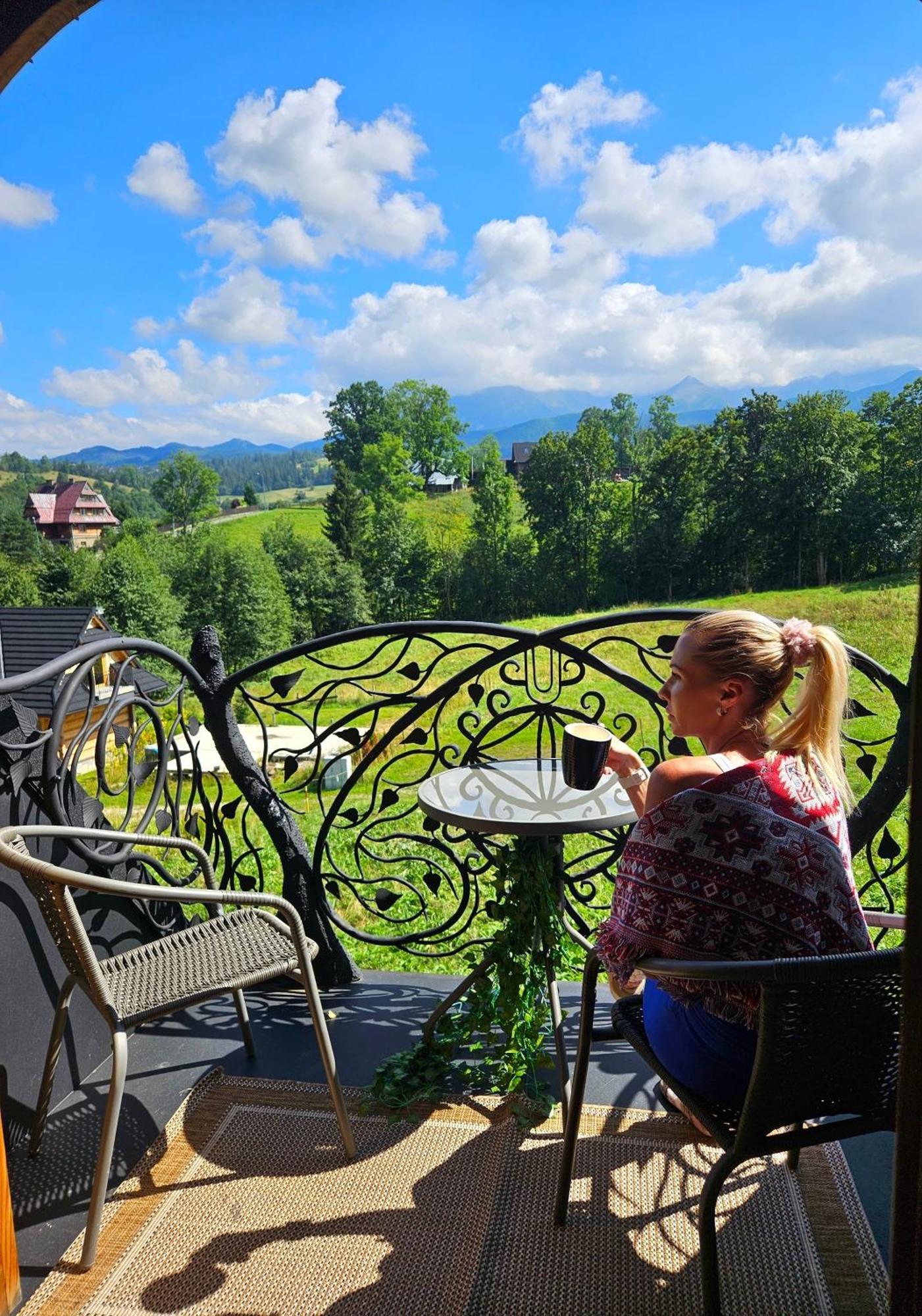 Goralska Chatka 3 Highland Cottage - Jacuzzi, Sauna, Split Ac, Private Parking, Mountains View Zakopane Eksteriør bilde