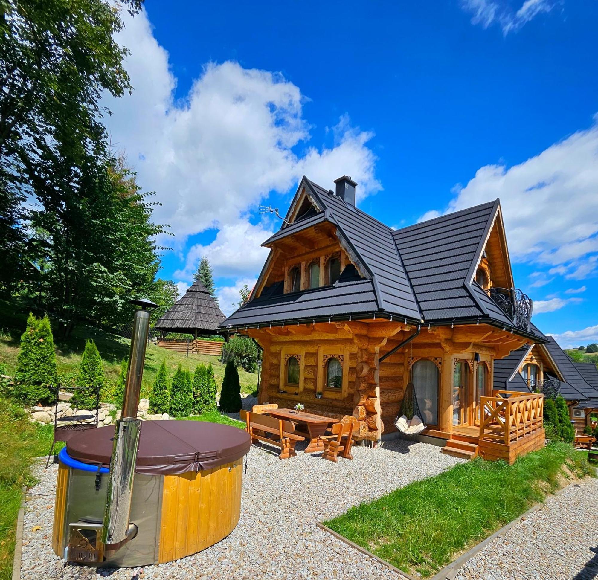 Goralska Chatka 3 Highland Cottage - Jacuzzi, Sauna, Split Ac, Private Parking, Mountains View Zakopane Eksteriør bilde